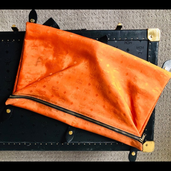 Vintage MCM Black travel trunk. - Picture 6 of 8